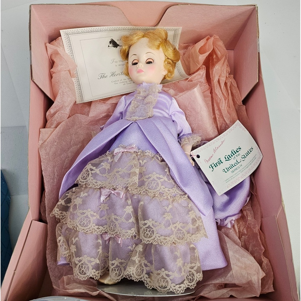 Madame Alexander First Lady Doll Collection Series IV Lucretia Garfield 1421 NIB